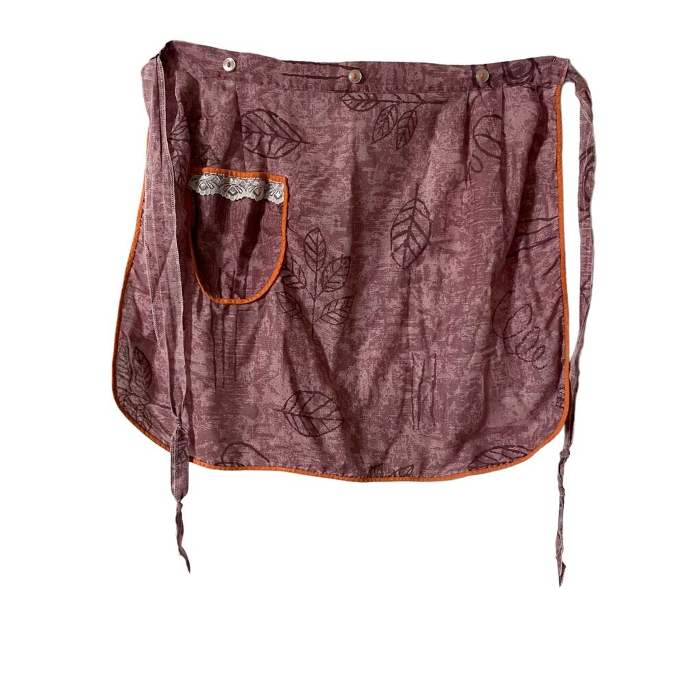 #5754 Womens Dusty Pink Half Apron